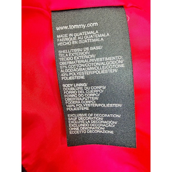 Tommy Hilfiger Womens Pink Belted Trench Coat American Classics Jacket Large - Picture 2 of 6